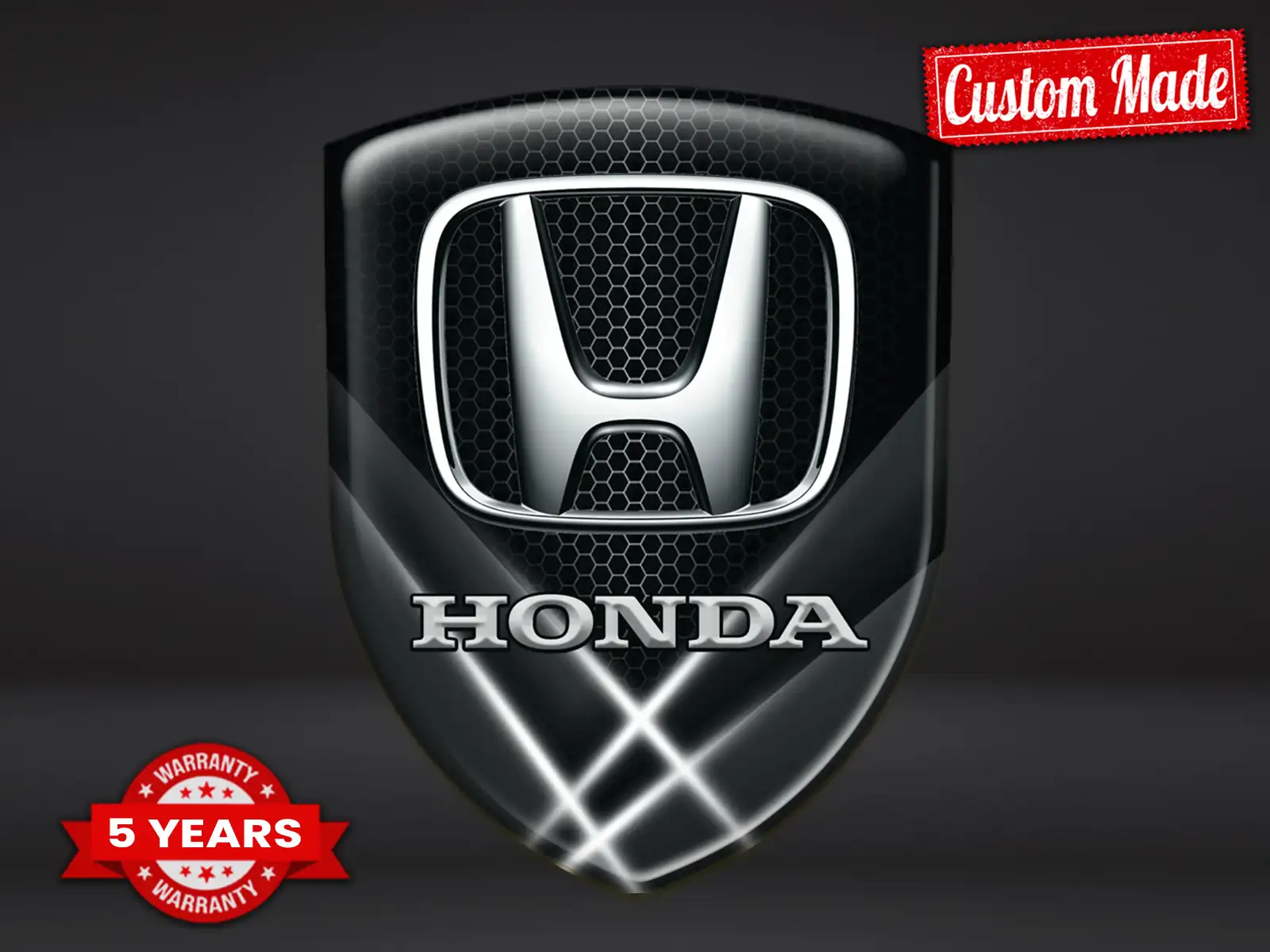 Honda Decalcomanie Auto su Misura Max Pro Resistenti Eleganti